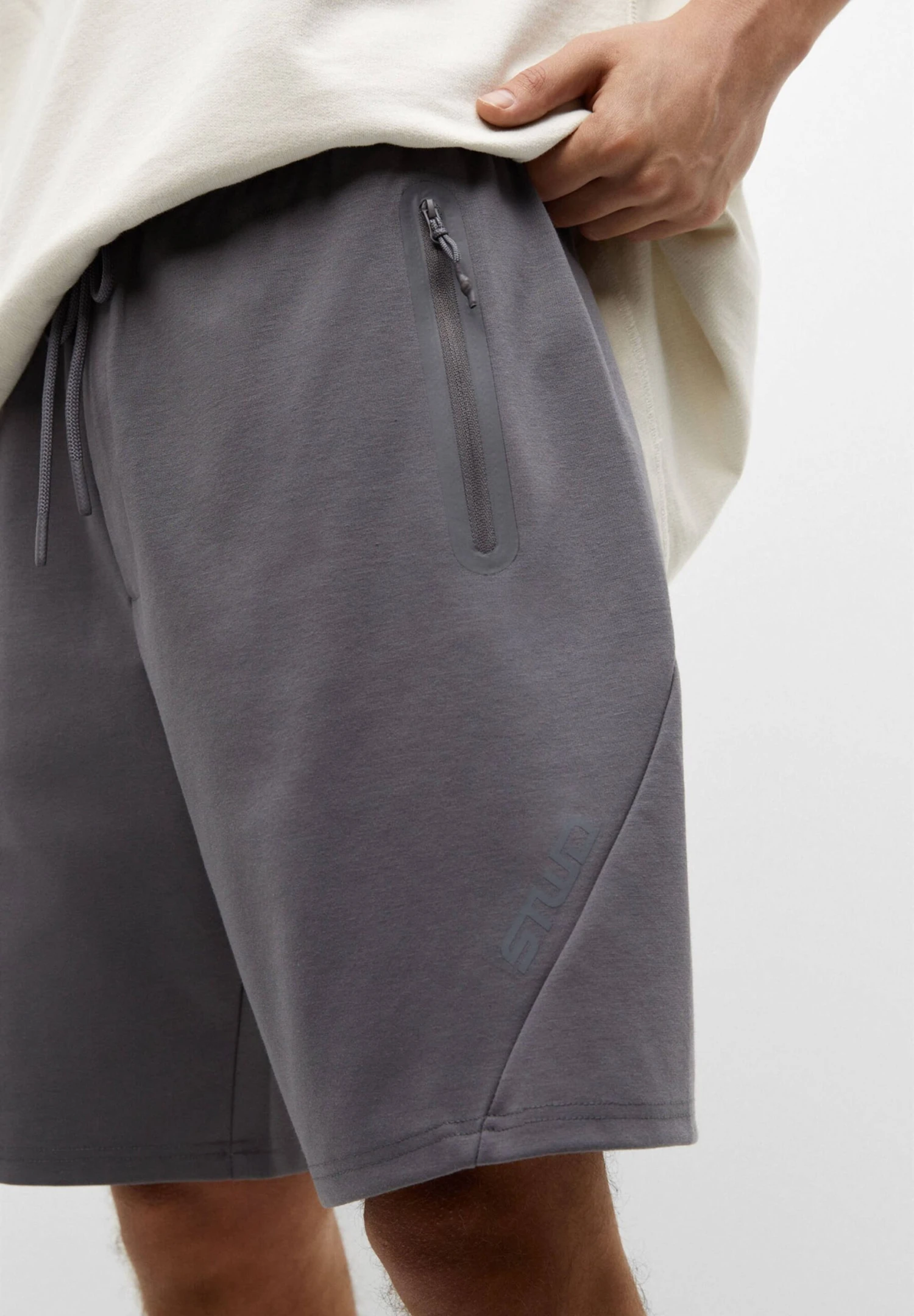 PULL & BEAR With Zips - Shorts - Brown 4 PULL & BEAR With Zips - Shorts - Brown - immagine 4