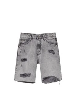 PULL & BEAR BermudaShorts Di JeansGrey Uomo Jeans PUC22F0CZ-C11 -Pull & Bear 918b10018527440882e6de6879c54608