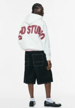 PULL & BEAR STWD STUDIO - Felpa Con Cappuccio - White 12 PULL & BEAR STWD STUDIO - Felpa Con Cappuccio - White -Pull & Bear 9589c121b40f41afbeb5b58d8f79c3c5