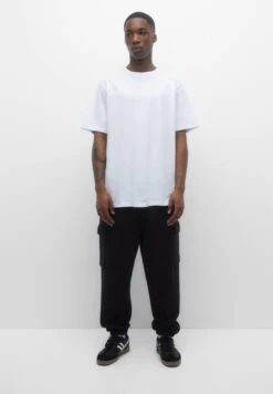 PULL & BEAR Pack Of 3 - T-Shirt Basic - Beige