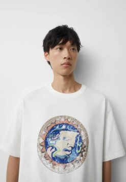 PULL & BEAR Short Sleeve With Round PrintT-Shirt Con StampaWhite Uomo T-shirt E Polo PUC22O1PE-A11 -Pull & Bear 9865b3f9d3da4f0dab4f13dc20219ac5