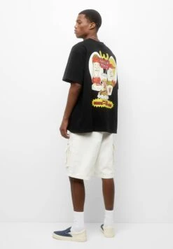 PULL & BEAR Beavis And Butt HeadT-Shirt Con StampaBlack Uomo T-shirt E Polo PUC22O1O2-Q11 -Pull & Bear 9913f3cf60c640d0968032f1c232fbaa