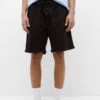PULL & BEAR Basic Bermuda JoggersShortsBlack Uomo Bermuda PUC22F0CN-Q11