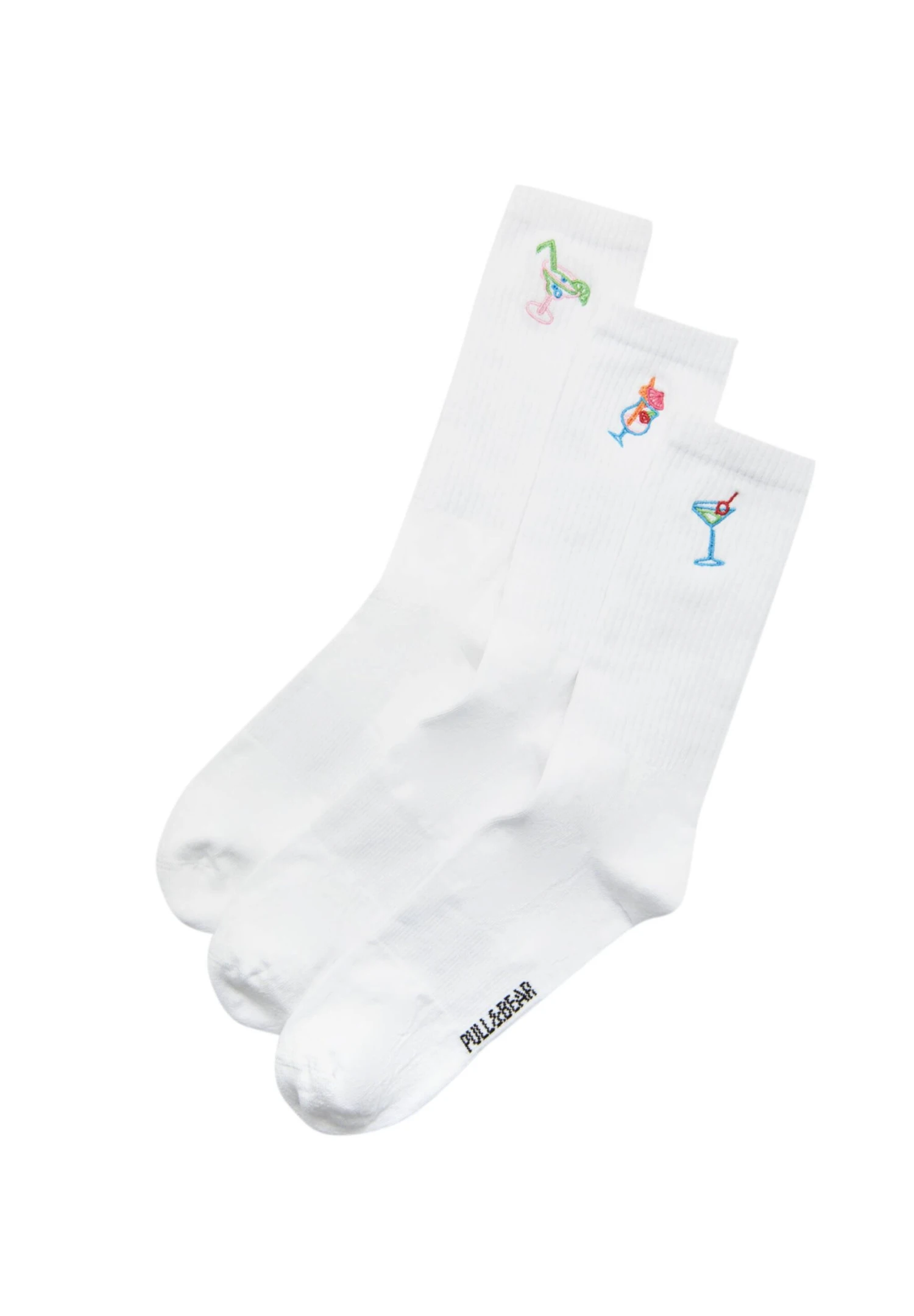 PULL & BEAR Pack Of 3 Pairs - Calze - Black 2 PULL & BEAR Pack Of 3 Pairs - Calze - Black - immagine 2