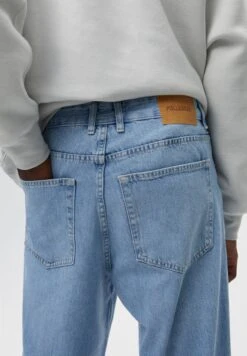 PULL & BEAR Baggy - Jeans A Sigaretta - Blue -Pull & Bear 9bdf0dbbd4264f29bf55e6627a6a6eea