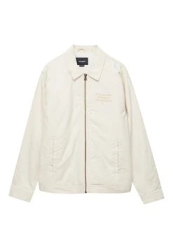 PULL & BEAR With Shirt Collar - Giacca Da Mezza Stagione - White -Pull & Bear 9c868b6b5d9c4ab1a08ddb1277a4eb5a