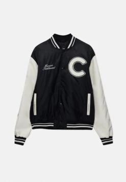 PULL & BEAR Cities VarsityGiubbotto BomberBlack Uomo Giacche PUC22T0T5-Q11 -Pull & Bear 9cdc4b9700bf4ecba7ff191cc5ea45cf