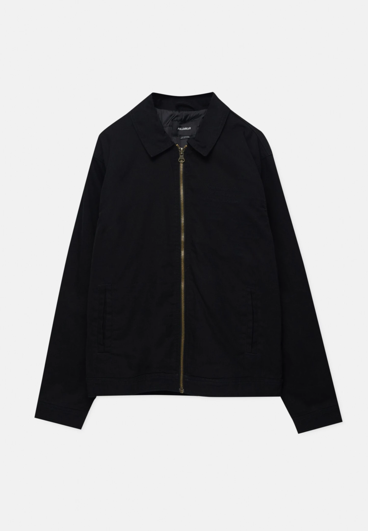 PULL & BEAR With Shirt CollarGiacca Da Mezza StagioneDark Grey Uomo Giacche PUC22T0T1-C11 2 PULL & BEAR With Shirt CollarGiacca Da Mezza StagioneDark Grey Uomo Giacche PUC22T0T1-C11 - immagine 2