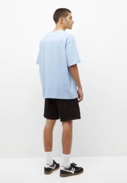 PULL & BEAR Basic Bermuda JoggersShortsBlack Uomo Bermuda PUC22F0CN-Q11 -Pull & Bear 9f73c3c6f30d4f7b9fe79801136f05de