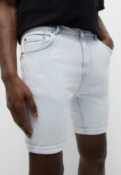 PULL & BEAR Shorts Di JeansStone Blue Denim Uomo Jeans PUC22F0BM-K13 -Pull & Bear 9f7ec8fa617044c78dcfd8024dee75a5