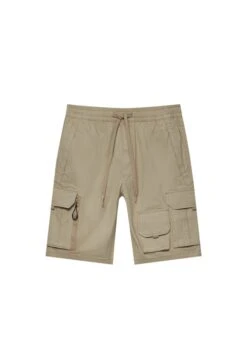 PULL & BEAR Bermuda- Shorts - Ochre -Pull & Bear a031aa4015604e71a8700d434f539292