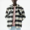 PULL & BEAR Long Sleeve Checked- Camicia - Black