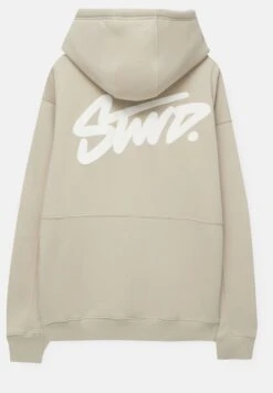 PULL & BEAR Logo - Felpa Con Cappuccio - Beige 18 PULL & BEAR Logo - Felpa Con Cappuccio - Beige -Pull & Bear a16f2c3c3ebe44cfb2bf35c6e53fa1a4