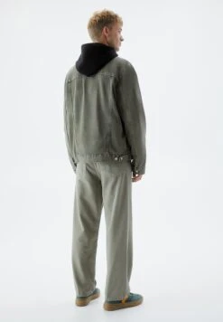 PULL & BEAR BasicGiacca Di JeansKhaki Uomo Giacche PUC22T0SX-N11 -Pull & Bear a3b5285f42c54909bff8fbac755fe3b0