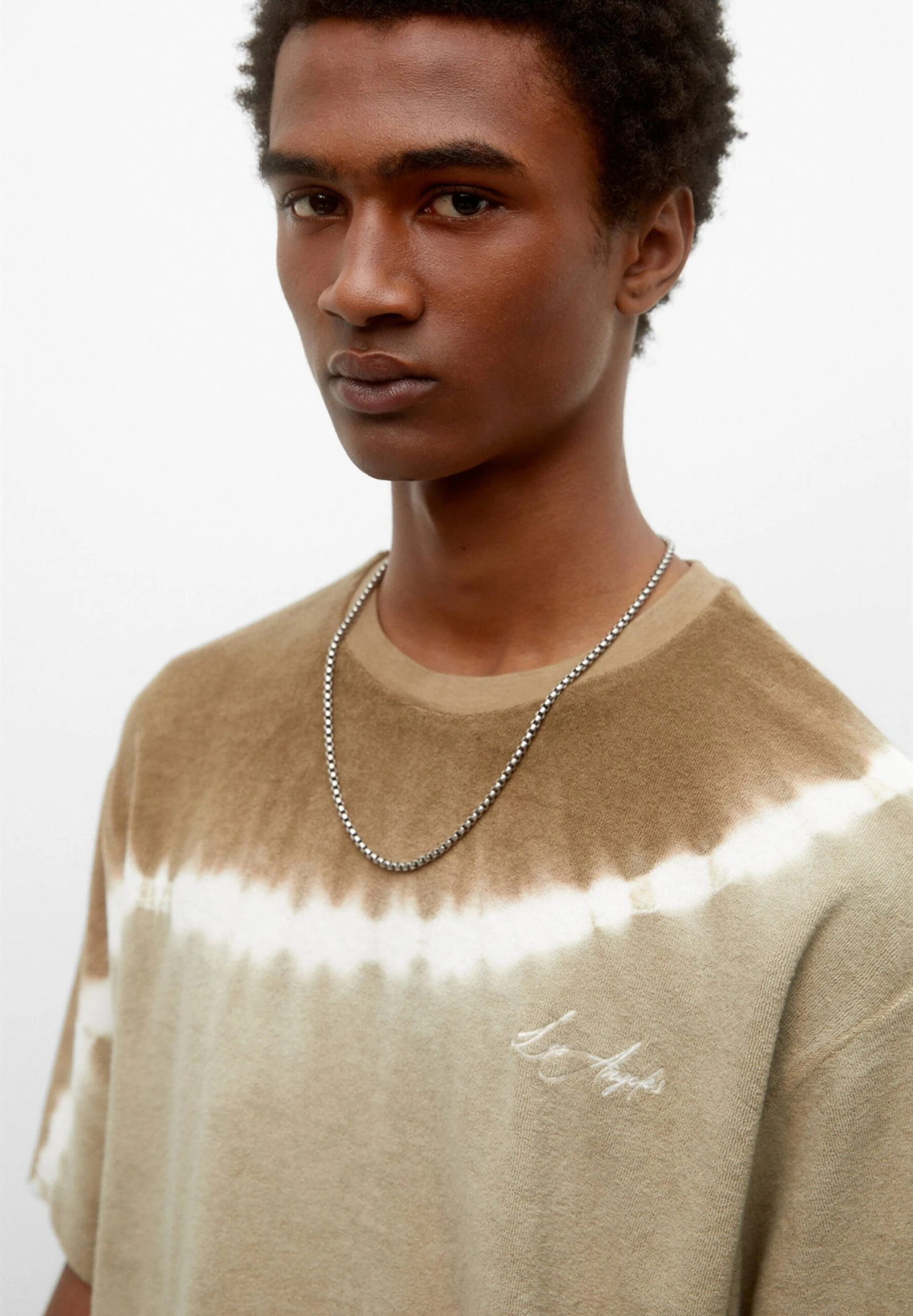 PULL & BEAR Short Sleeve Tie-DyeT-Shirt Con StampaBrown Uomo T-shirt E Polo PUC22O1MW-O11 4 PULL & BEAR Short Sleeve Tie-DyeT-Shirt Con StampaBrown Uomo T-shirt E Polo PUC22O1MW-O11 - immagine 4