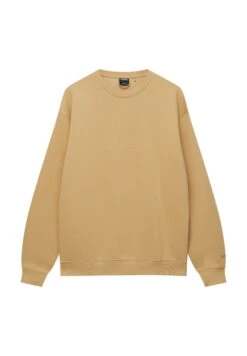 PULL & BEAR Basic Coloured Round NeckFelpaOchre Uomo Maglieria E Felpe PUC21009K-O11 13 PULL & BEAR Basic Coloured Round NeckFelpaOchre Uomo Maglieria E Felpe PUC21009K-O11 -Pull & Bear a6305155b3004e6b95375a3b97a1d45c