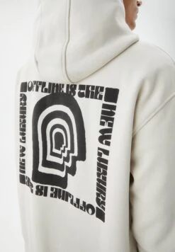 PULL & BEAR Offline GraphicFelpa Con CappuccioBeige Uomo Maglieria E Felpe PUC22S0QH-B11 -Pull & Bear a66489ad7252478cbc9bb9c4c29b2587