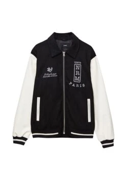 PULL & BEAR University - Giubbotto Bomber - Black 12 PULL & BEAR University - Giubbotto Bomber - Black -Pull & Bear a66557323ac0451fb0dc26fcfcbcc2f5