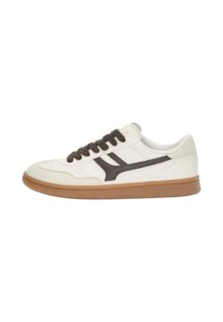 PULL & BEAR RETRO - Sneakers Basse - Beige