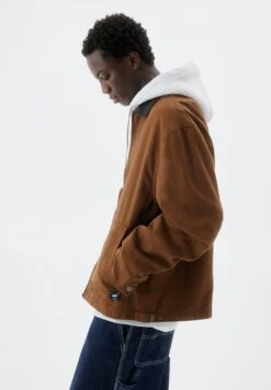 PULL & BEAR Utility With Contrast Collar Giacca Da Mezza StagioneOchre Uomo Giacche PUC22T0SY-O11 -Pull & Bear a949708fa03f4a2f9223d341df572aad