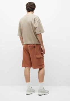 PULL & BEAR Bermuda Straight - Shorts - Orange 9 PULL & BEAR Bermuda Straight - Shorts - Orange -Pull & Bear aa6077c8f4374c0492fc09b42cd461d5