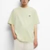 PULL & BEAR Short SleeveWith EmbroideryT-Shirt Con StampaLight Green Uomo T-shirt E Polo PUC22O1ON-M11