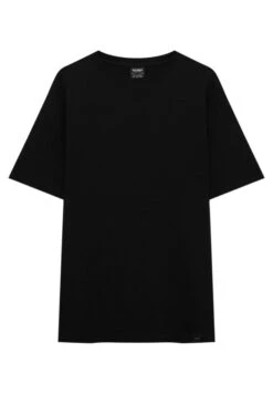 PULL & BEAR Ottoman T-Shirt BasicBlack Uomo T-shirt E Polo PUC22O1LL-Q11 10 PULL & BEAR Ottoman T-Shirt BasicBlack Uomo T-shirt E Polo PUC22O1LL-Q11 -Pull & Bear abf9cedcc1184fe5853de238f04f15b9