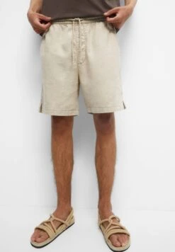 PULL & BEAR Rustic Bermuda TrunksShortsBeige Uomo Bermuda PUC22F0D4-B11