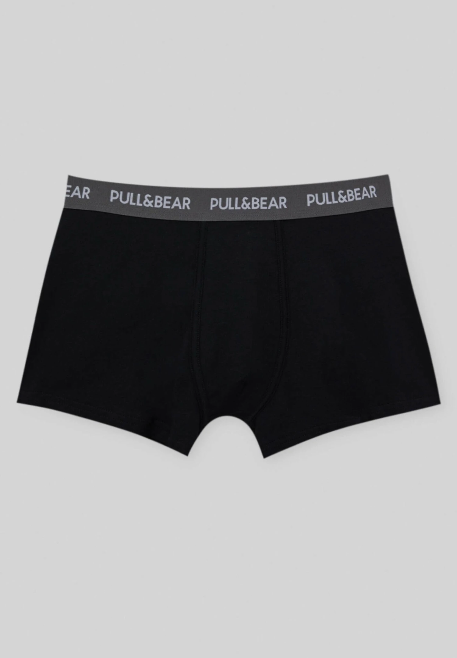 PULL & BEAR 3-Pack With Small Logo - Culotte - Black 4 PULL & BEAR 3-Pack With Small Logo - Culotte - Black - immagine 4
