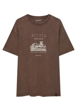 PULL & BEAR With A Rustle GraphicT-Shirt Con StampaLight Brown Uomo T-shirt E Polo PUC22O1OY-O11 9 PULL & BEAR With A Rustle GraphicT-Shirt Con StampaLight Brown Uomo T-shirt E Polo PUC22O1OY-O11 -Pull & Bear acc7bb0728ab42a79a00c6cba5f0ab83