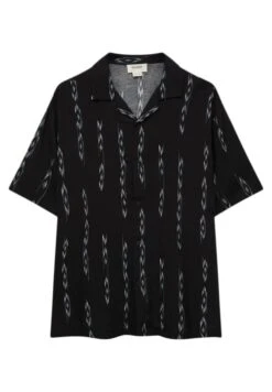PULL & BEAR Short Sleeve CamiciaBlack Uomo Camicie PUC22D0JP-Q11 -Pull & Bear ada1de8932b241ba8be68fd2546362e3