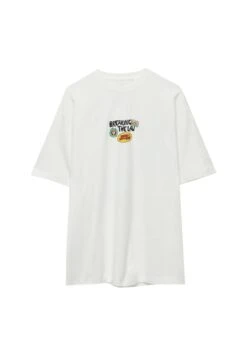 PULL & BEAR Beavis And Butt-HeadT-Shirt Con StampaWhite Uomo T-shirt E Polo PUC22O1OT-A11 -Pull & Bear aea200139b5c4d75b1203183e63212ef