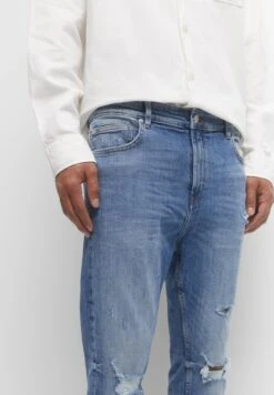 PULL & BEAR Jeans Slim FitStone Blue Denim Uomo Jeans PUC22G0PO-K12 -Pull & Bear af0d64ce34c14321ae342b5b6cfc8c36