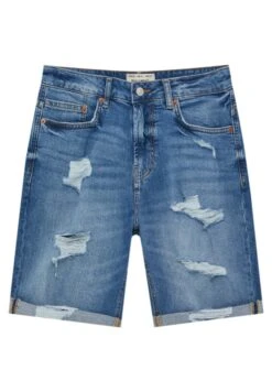 PULL & BEAR Shorts Di JeansBlue Denim Uomo Jeans PUC22F0BJ-K11 -Pull & Bear b11ec7668a4a49ef905b7af413982498
