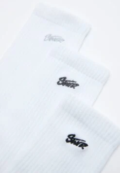 PULL & BEAR Pack Of 3 Pairs - Calze - White -Pull & Bear b2673b16e96c44c58c0fbeb6eacba97e