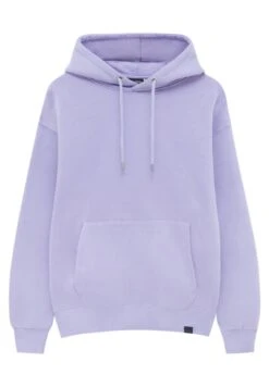 PULL & BEAR Felpa Con Cappuccio - Mauve -Pull & Bear b32598a2d69c4508b119153d89801680