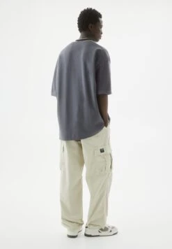 PULL & BEAR PlushT-Shirt BasicGrey Uomo T-shirt E Polo PUC22O1KE-C11 -Pull & Bear b3c9350c0abf4f0da9f2464560a4fcc7