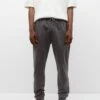PULL & BEAR Stwd Joggers With ZipsPantaloni SportiviBrown Uomo Pantaloni PUC22E0ES-O11