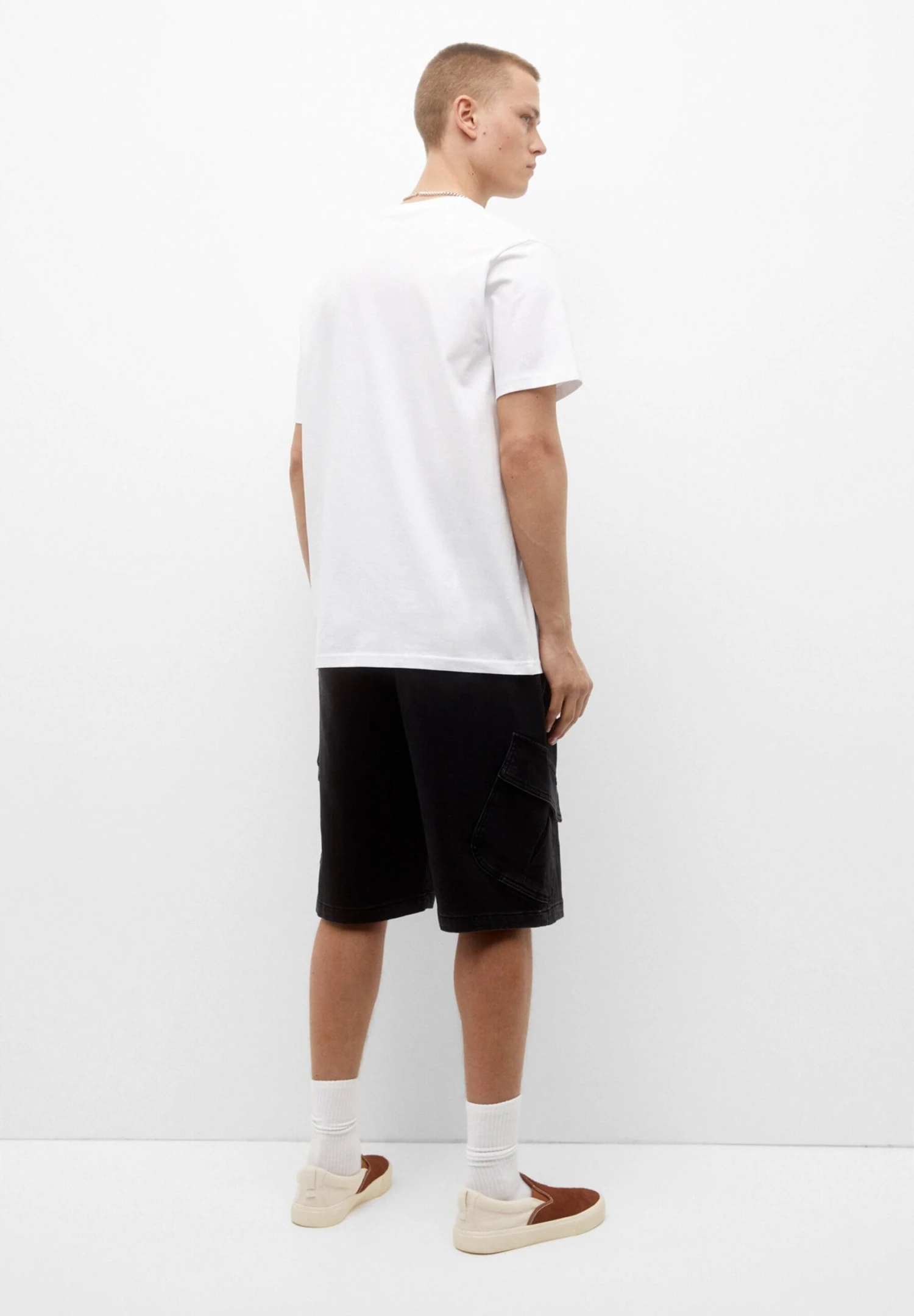 PULL & BEAR Bund - Shorts Di Jeans - Black 3 PULL & BEAR Bund - Shorts Di Jeans - Black - immagine 3