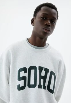 PULL & BEAR SohoFelpaDark Grey Uomo Maglieria E Felpe PUC22S0QQ-C11 -Pull & Bear b4ff9dda04fc4463b1dcb0f188e53c1d