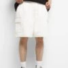 PULL & BEAR Bermuda With Seam DetailShortsBeige Uomo Bermuda PUC22F0CW-B11