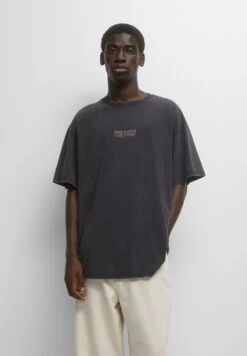 PULL & BEAR Unknown CultureT-Shirt Con StampaBlack Uomo T-shirt E Polo PUC22O1P4-Q11