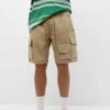 PULL & BEAR Bermuda- Shorts - Ochre