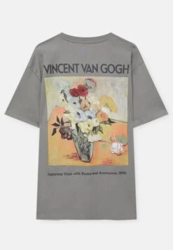 PULL & BEAR Short Sleeve Van GoghT-Shirt Con StampaLight Green Uomo T-shirt E Polo PUC22O1LR-M11 -Pull & Bear b65a066aaffc40939b312378aa176924