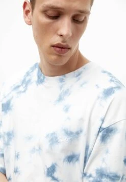 PULL & BEAR Tie-Dye - T-Shirt Con Stampa - Blue -Pull & Bear b7364f5293fe43778dfce9eca629b698