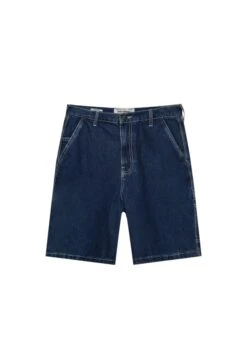 PULL & BEAR Carpenter Bermuda Shorts Di JeansDark Blue Uomo Bermuda PUC22F0C1-K12 11 PULL & BEAR Carpenter Bermuda Shorts Di JeansDark Blue Uomo Bermuda PUC22F0C1-K12 -Pull & Bear b7f34cce354c4c78ba8acbc183e76ac7