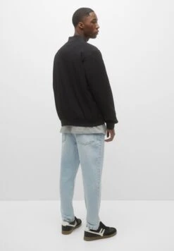 PULL & BEAR Giubbotto BomberBlack Uomo Giacche PUC22T0RW-Q11 -Pull & Bear b84b3258924e40049ad9647642b6aedb