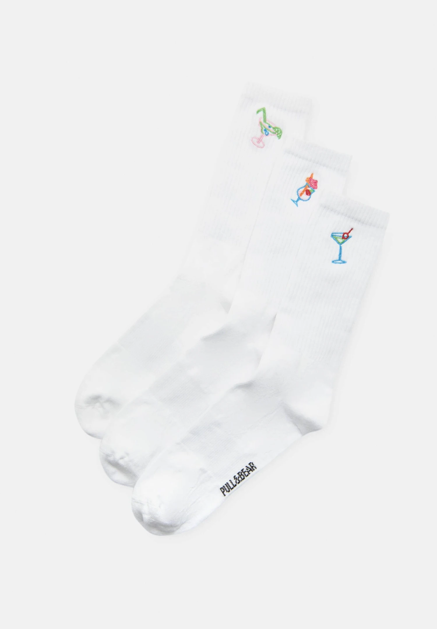 PULL & BEAR Pack Of 3 Pairs - Calze - Black 5 PULL & BEAR Pack Of 3 Pairs - Calze - Black - immagine 5