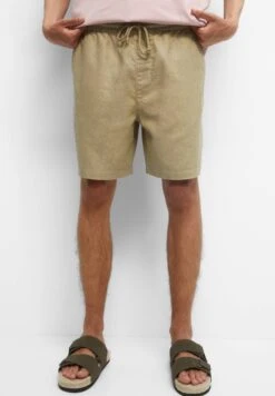 PULL & BEAR Rustic Bermuda TrunksShortsOchre Uomo Bermuda PUC22F0D4-O11