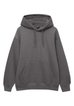 PULL & BEAR Basic ColouredFelpa Con CappuccioDark Grey Uomo Maglieria E Felpe PUC21009J-C11 -Pull & Bear bb85f1477ed743e4807f7eb747bbf81d